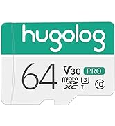 Hugolog 64GB Micro SD Card, Micro SDXC UHS-I Memory Card – 95MB/s,633X,U3,C10, Full HD Video V30,...