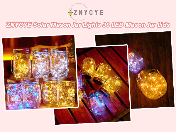 mason jar solar lights for outside