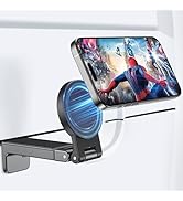 CreaDream 1 Pack Airplane Phone Holder Mount for Magsafe, Plane Travel Essentials Foldable Phone ...