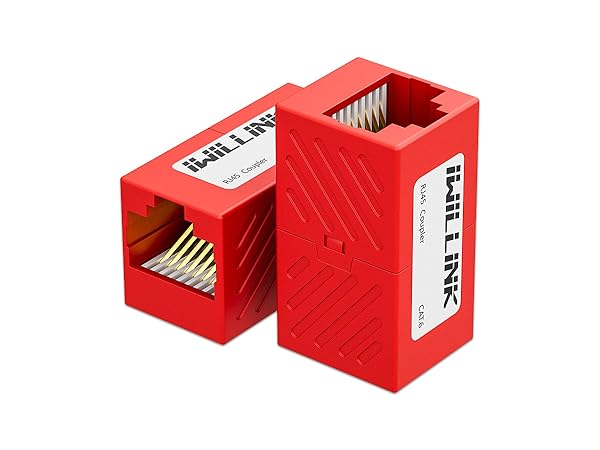 iwillink Red Ethernet Coupler