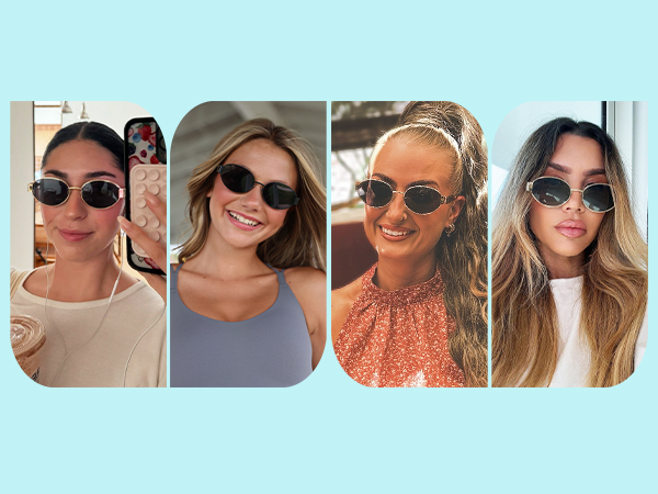 oval sunglasses