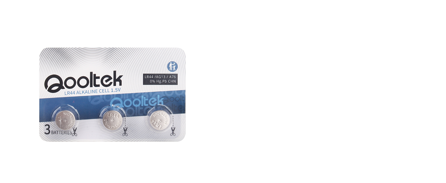 Back up battery:3 x AG13(LR44) Button-Cells