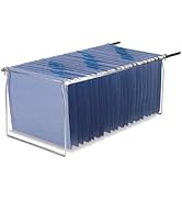 Officemate Hanging File Frame, Letter Size, Adjustable 14 to 18-Inches, 2 Count (Pack of 1),Silve...