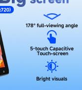 ATOTOEXCEL A6PF 9 inch Android Double DIN Car Stereo with OBD Scanner, Wireless CarPlay &amp;Android ...