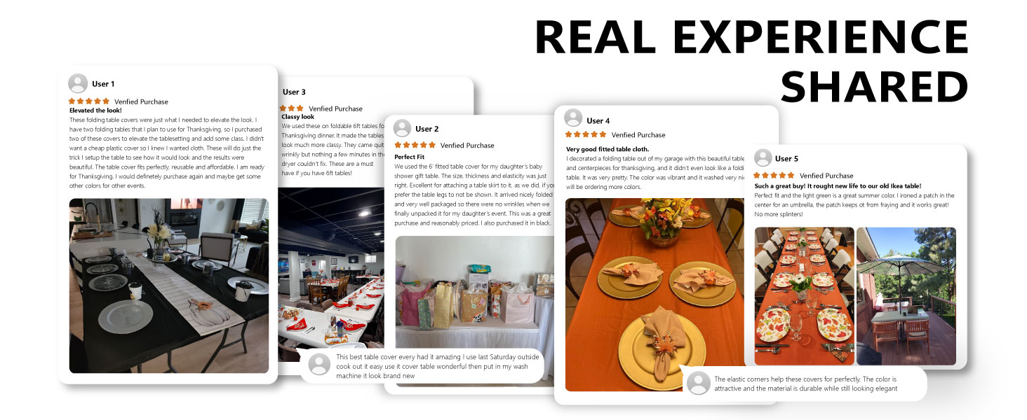 Real Experience Shared
