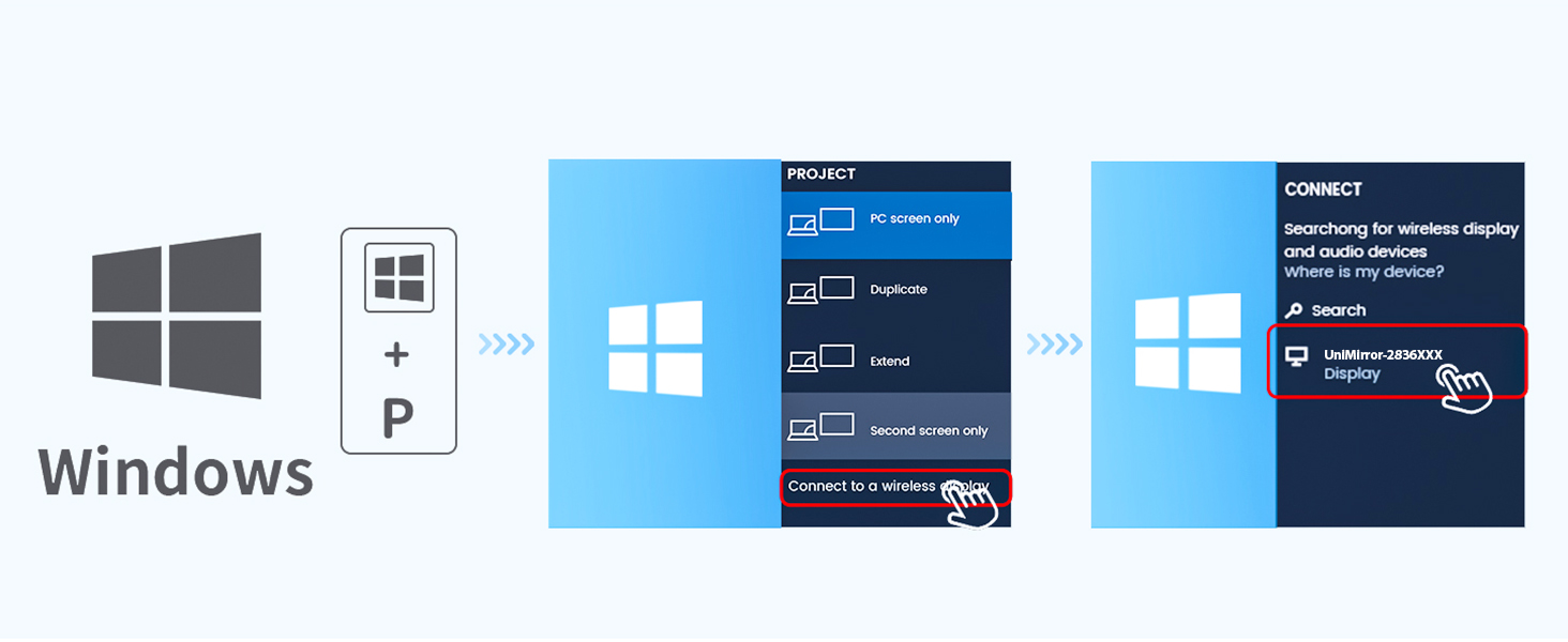Wireless HDMI Display HDMI Dongle Adapter 2