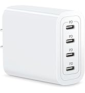 Type C Charger Block, 20W 4-Port USB C Wall Charger Plug PD Power Adapter USB C Fast Charging for...