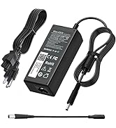 65W 45W AC Adapter for Dell Laptop Charger, Replacement for All Round Connector Dell inspiron 13 ...