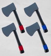 Replacement Foam Axes for Bull Hawker – Easy-Stick Design – Foam Throwing Axes for ...