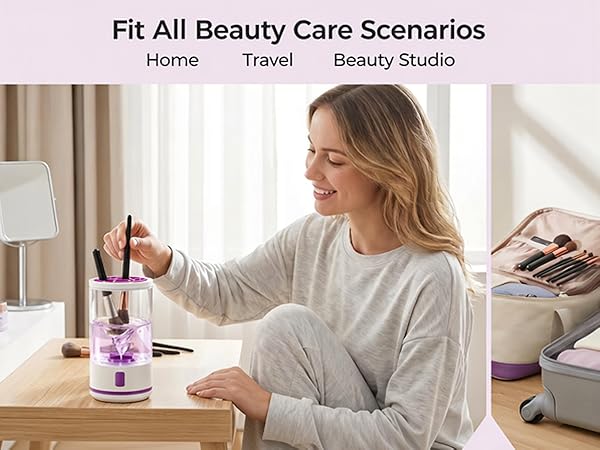 Electric Makeup Brush Cleaner Machine