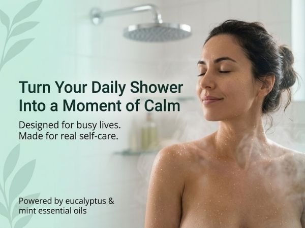 Turn your daily shower into a moment of calm