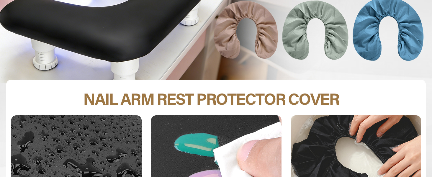 nail arm rest black 2