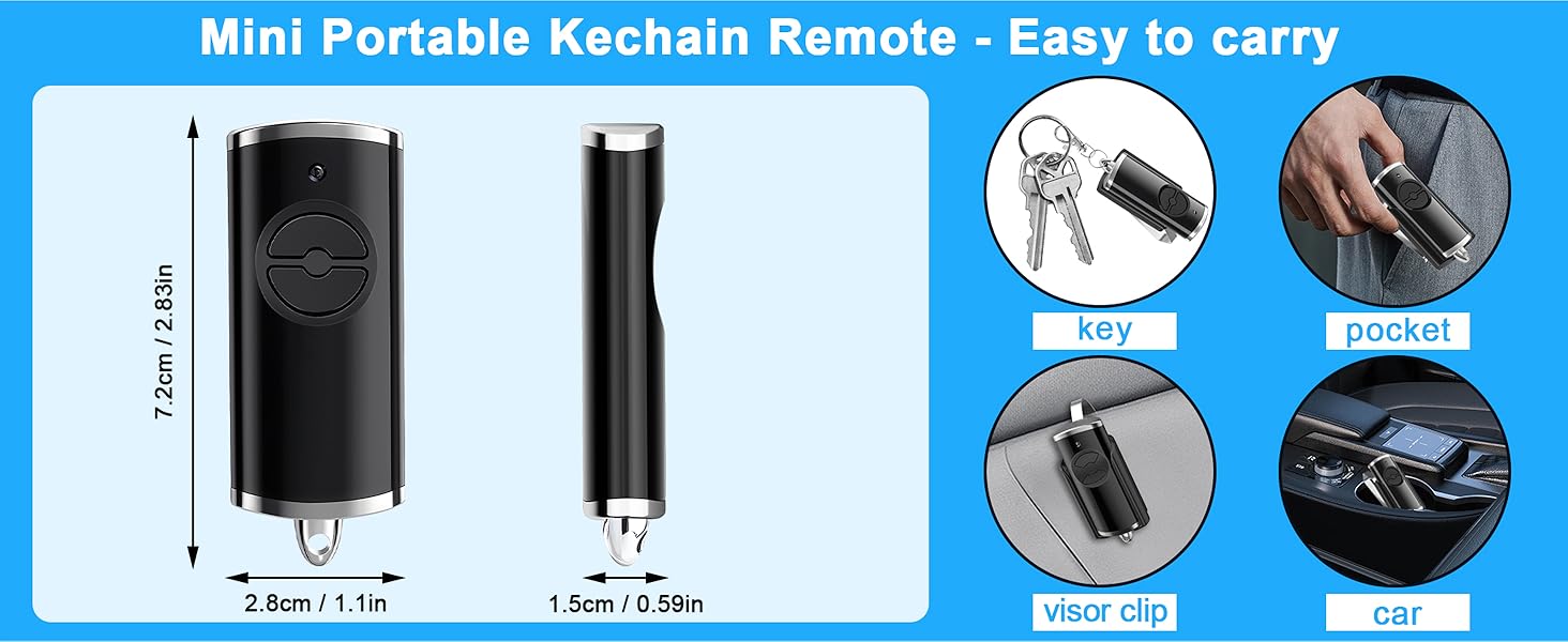 Garage Door Remote LiftMaster 371LM Purple Learn Button