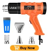 Heat Gun 1850W 1.5s Fast Heat Heavy Duty Hot Air Gun Good Temp Control 122?-1112?(50-600?)Overhea...