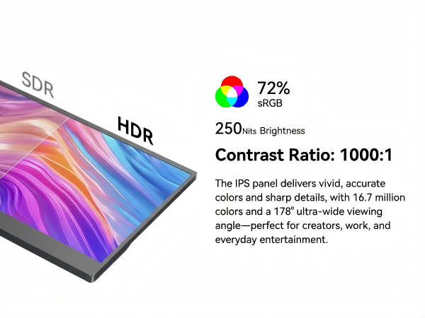 Portable Monitor HDR
