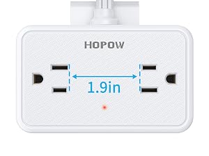 desk with outlet