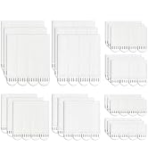 Catephe 48 Pairs Picture Hanging Strips, Large Adhesive Hook and Loop Tape Heavy Duty, Removable ...