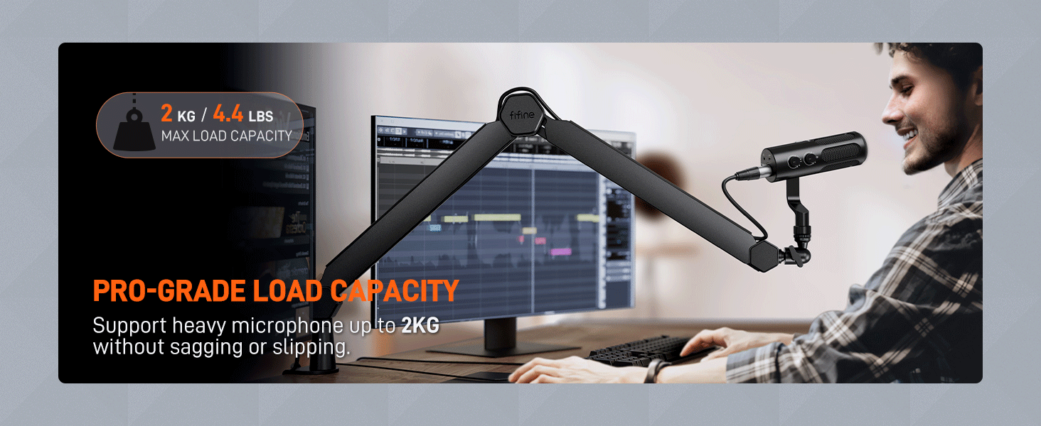 mic arm stand for gaming