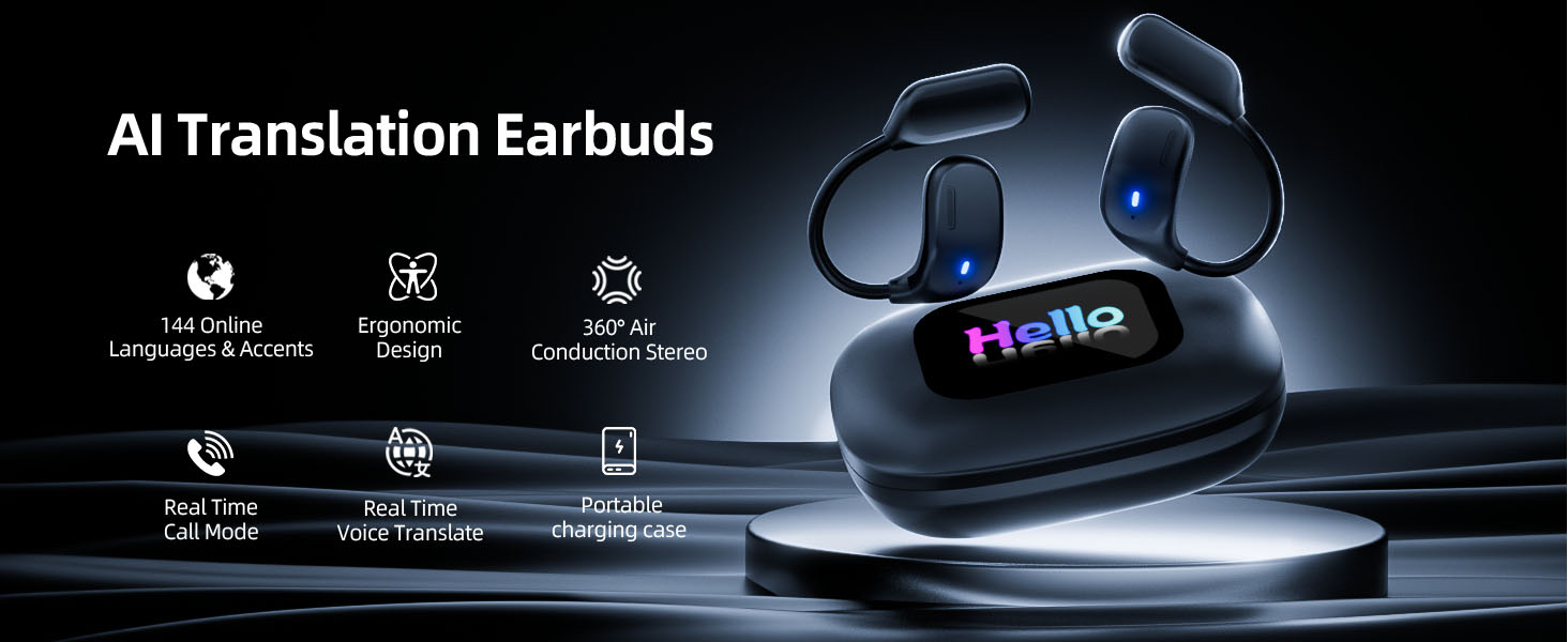 Ai Translation Earbuds Real Time