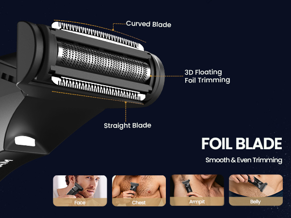 manscape manscaper electric mens groin body ball pubic hair trimmer shaver razor grooming kit men