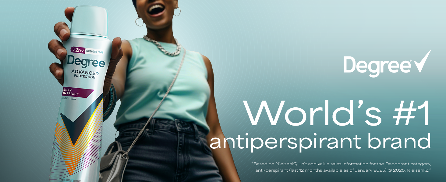 Everyday freshness, with 24HR, 72HR or 3-in-1 protection. Made to move with you