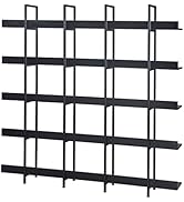 Donext 5 Tier Bookcase Home Office Open Bookshelf, Tall Industrial Bookshelf for Home Office, MDF...