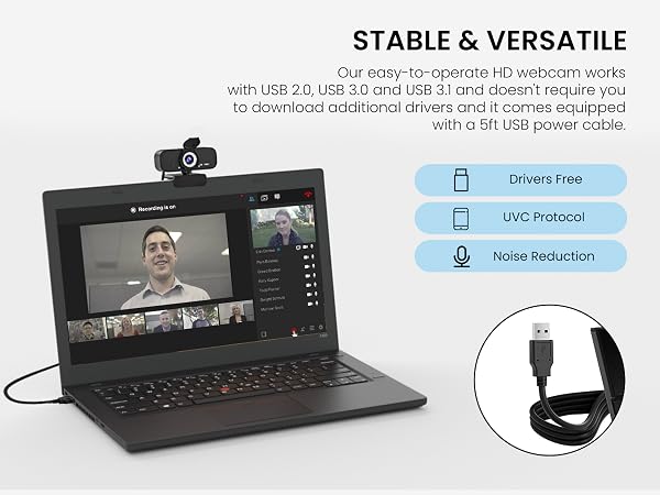 1080p 30fps webcam