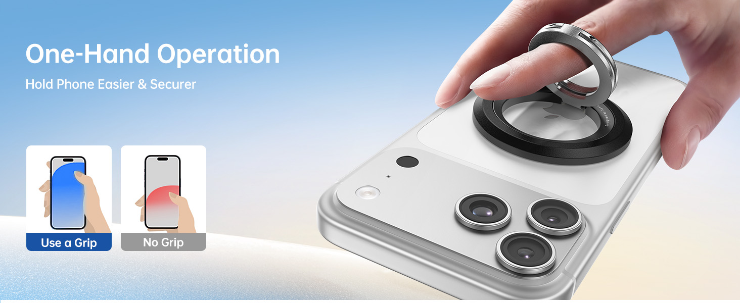 Phone Ring Holder Grip for MagSafe