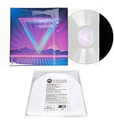 GOgroove Vinyl Record Storage Sleeves with Clear Plastic for Albums - 50 Sets Record Sleeves Inne...