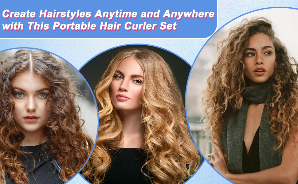 12 Pack Self Grip Hair Rollers