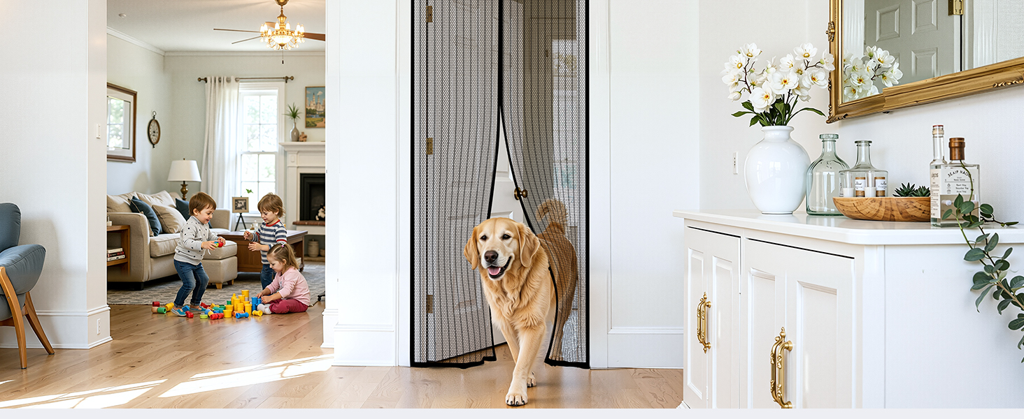 Magnetic Screen Door