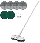 VEVOR Cordless Electric Mop, Up to 70 mins Powerful Battery, Electric Spin Mop with Dual Spinning...