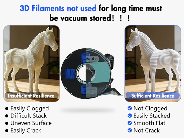 black vault filament bags