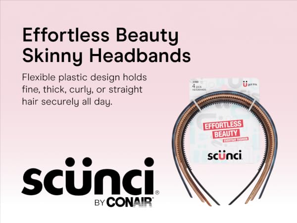 Effortless Beauty Skinny Headbands