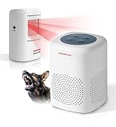 RANXINYUAN Barking Dog Motion Sensor-Pir Human Body Dog Barking Alarm Realistic Wireless Loud 100...