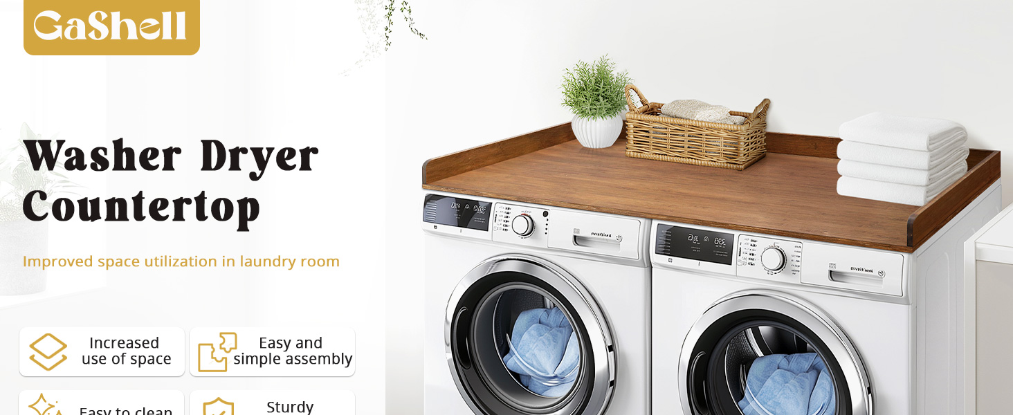 washer dryer topper