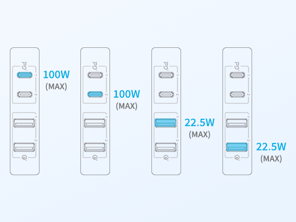MOMAX USB C Charging Station