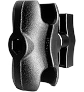 WINDFRD Aluminum Short (3.35") Double Socket Arm for 1.5 Inches/C Size / 38mm Ball Accessories, P...