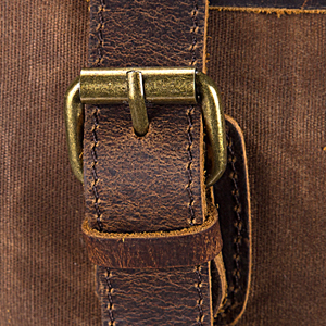 waterproof duffel leather casual green military medium vintage hiking straps prime port army