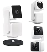 Magnetic Camera Mount Compatible with WYZE Cam Pan V3, Pan V4, WYZE Duo Cam Security Camera, 1/4"...