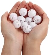Jowxsx 10 Pcs Rattle Balls Inserts Rattle Box Repair Doll Noise Maker Noise Maker Insert Rattle T...