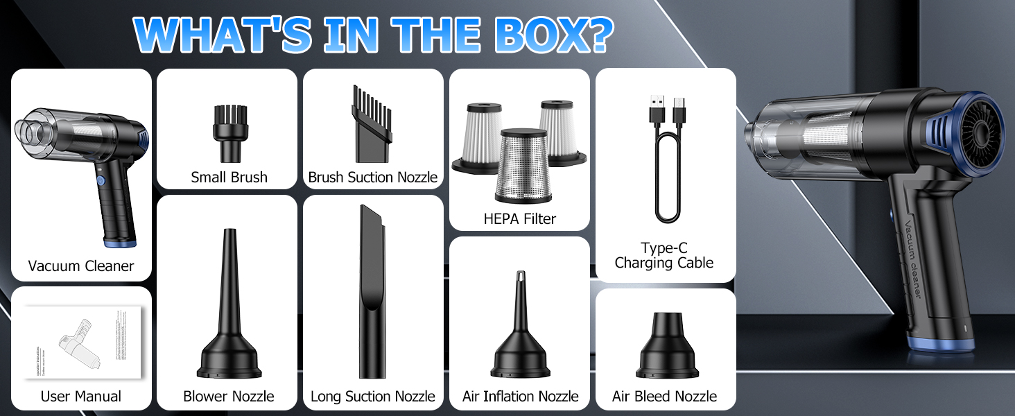 Hand Vacuum Cordless