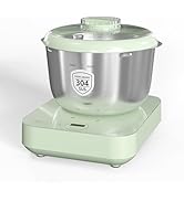 Electric Dough Maker with Ferment &amp; Weighing Function, 5.2QT Dough Mixer with 304 Stainless Steel...