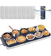 Homelove Warming Mat for Food - Electric Warming Tray with 7-Level Temp Settings &amp; 6 Hours Timer,...