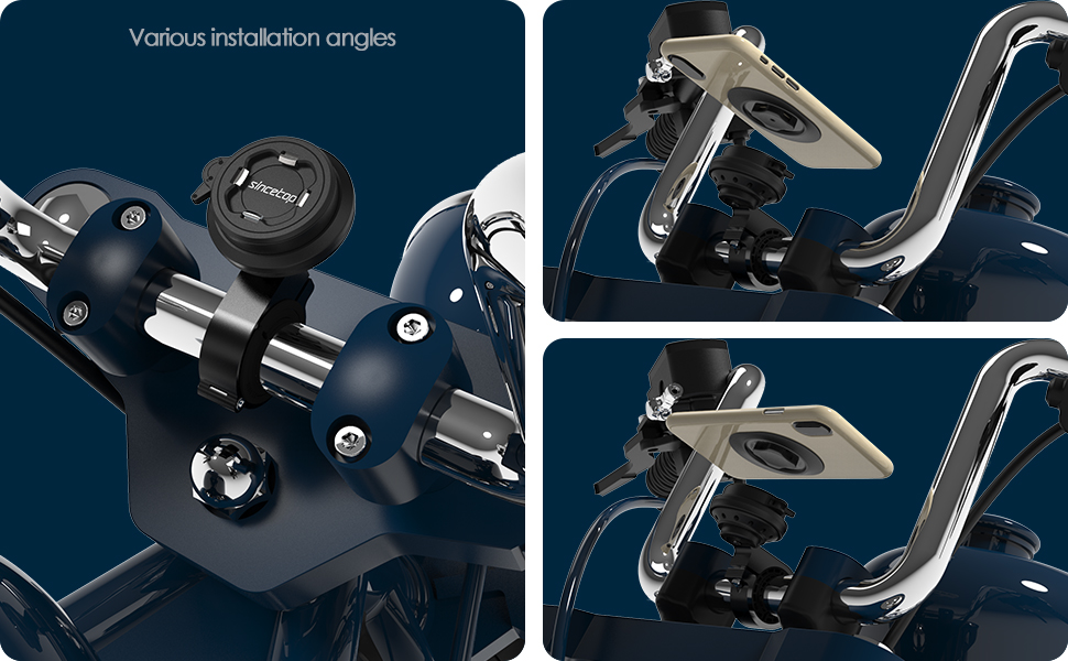 MOTORCYCLE PHONE HOLDER