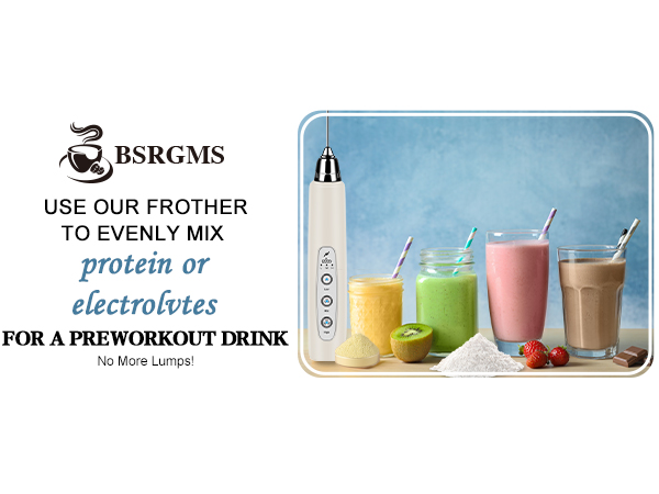 Milk Frother Handheld for Coffee