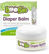 Baby Diaper Rash Balm by Boogie Bottoms, USDA Certified Organic, Made with Naturally Derived Ingr...