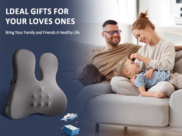 heated back massager for back pain