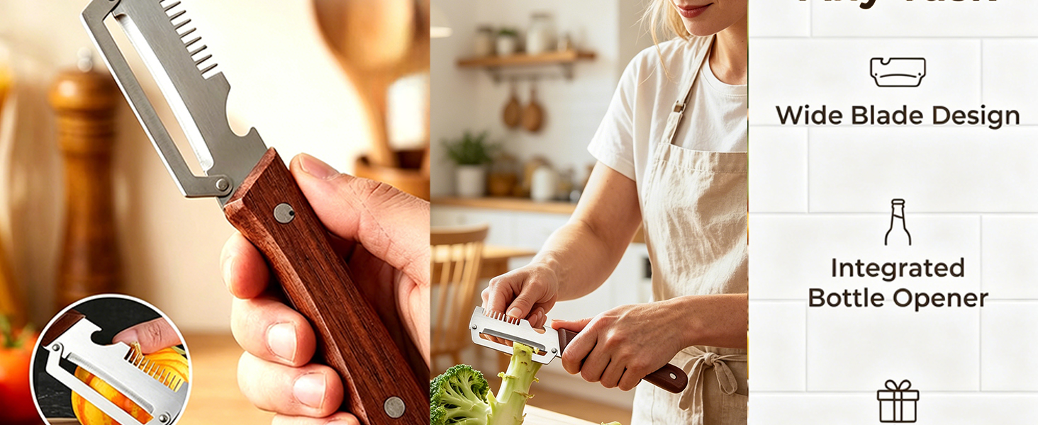 Multifunctional Vegetable Peeler