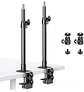 Dazzne 2-Pack Camera Desk Mount Stand with 1/4